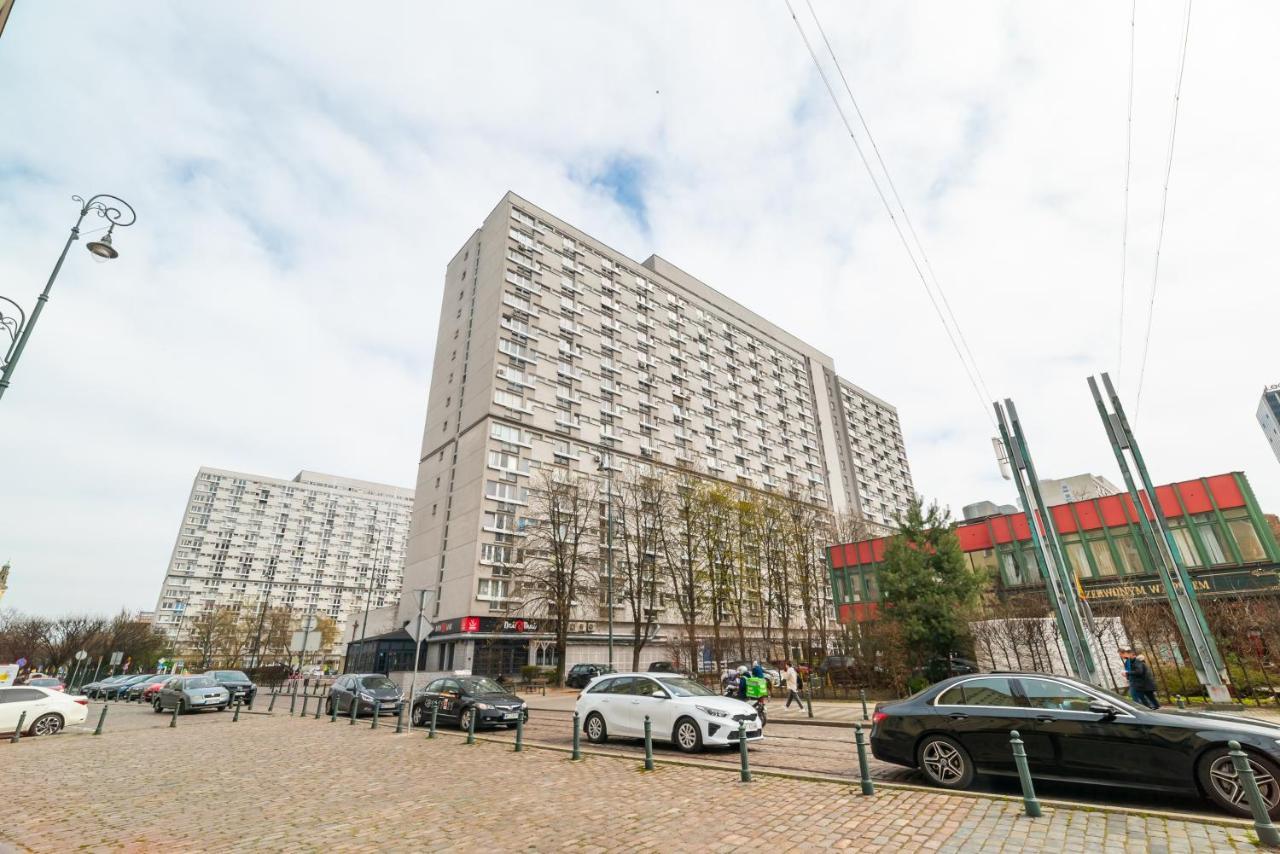 Chlodna Sky Blue Aparament Warszawa Eksteriør bilde