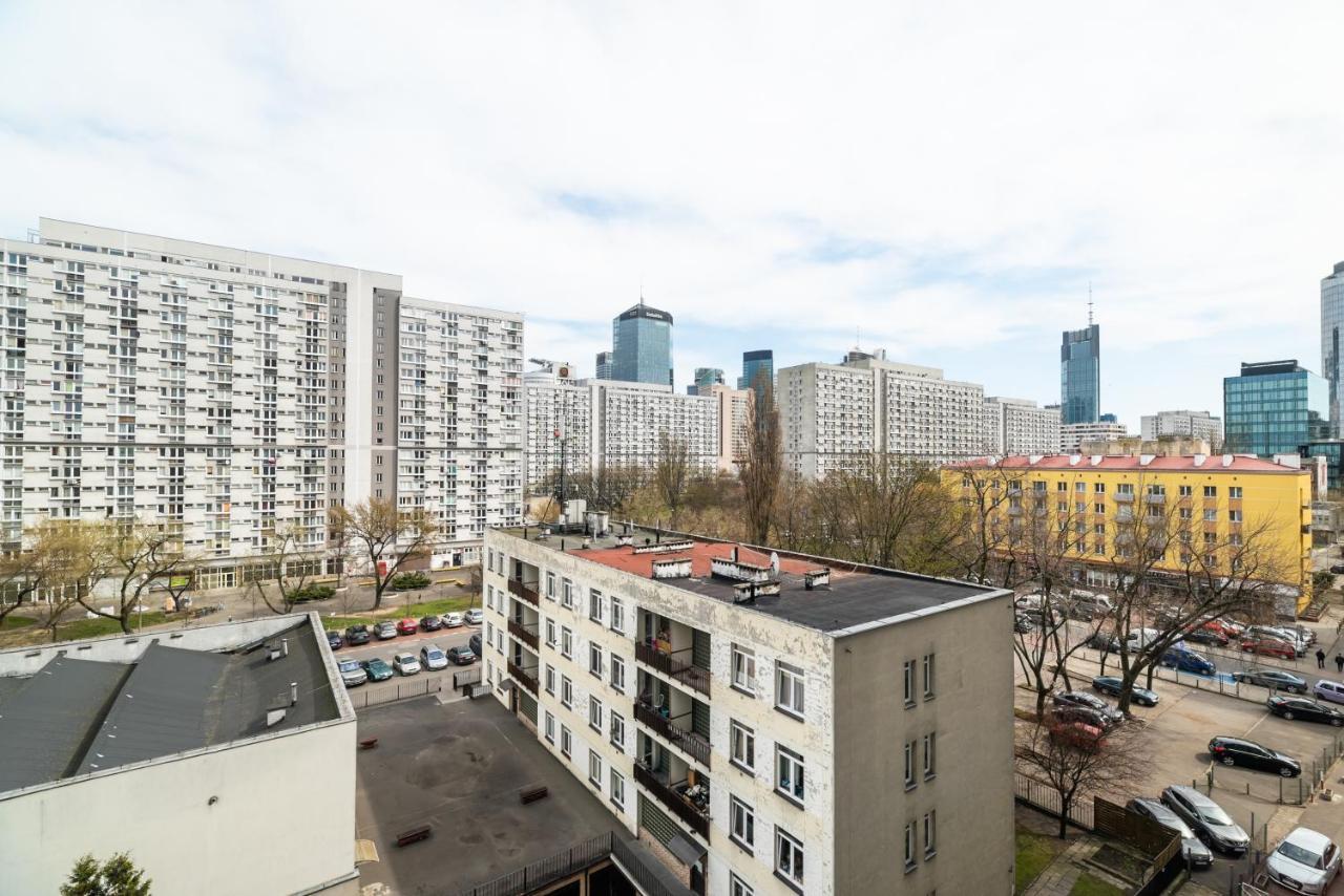 Chlodna Sky Blue Aparament Warszawa Eksteriør bilde