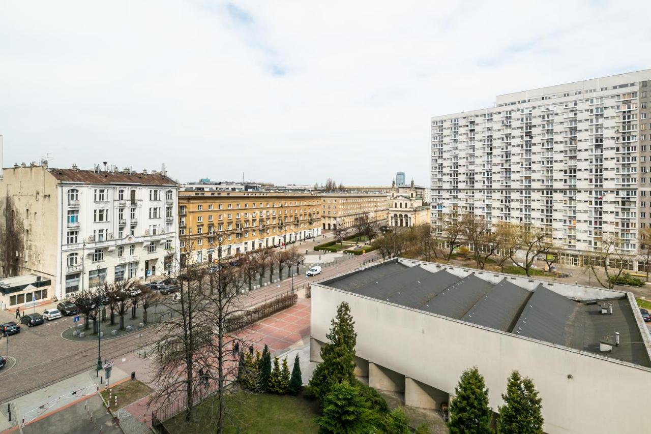 Chlodna Sky Blue Aparament Warszawa Eksteriør bilde